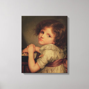 Child with a Doll Canvas Print