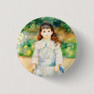 Child with a whip Auguste Renoir 3 Cm Round Badge