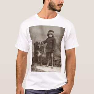 Child With Dog, C1885 T-Shirt