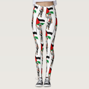 Child with Keffiyeh Palestine Flag Leggings