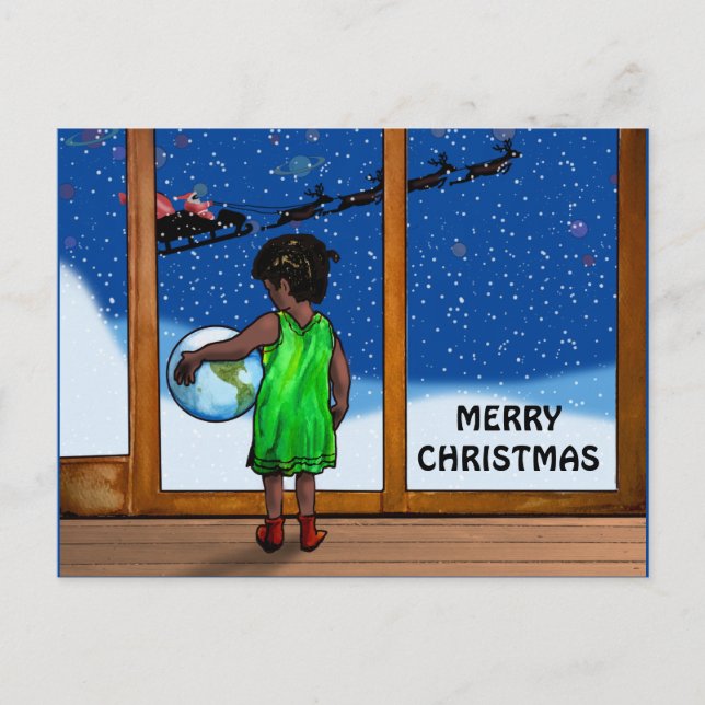 CHILD WITH POSSIBLITIES by Slipperywindow Postcard (Front)