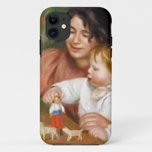 Child with Toys painting by Auguste Renoir Case-Mate iPhone Case