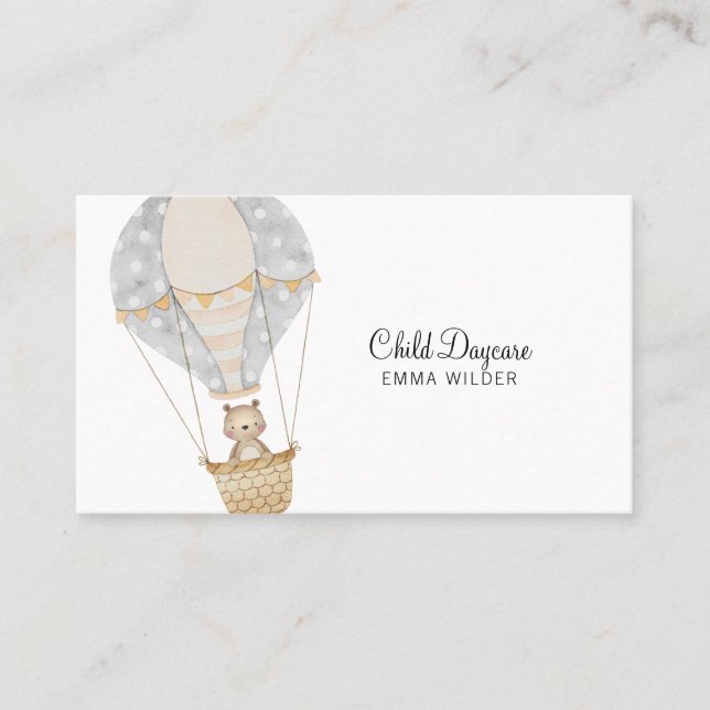 Childcare  business card (Front)