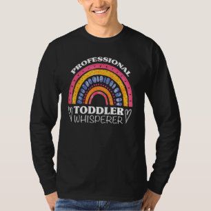 Childcare Daycare Provider Professional Toddler Wh T-Shirt