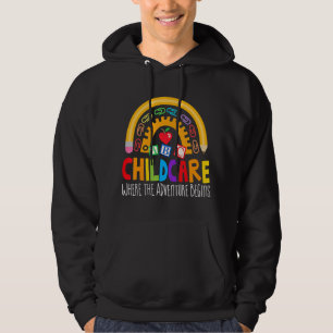 Childcare Director Daycare Crew School Provider Te Hoodie