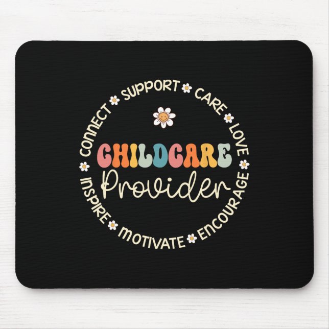 Childcare Provider Appreciation Week Back to Schoo Mouse Pad (Front)