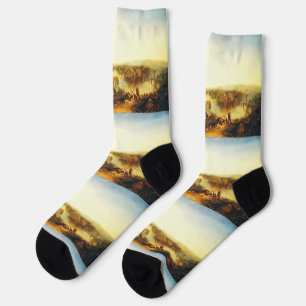 Childe Harold's Pilgrimage by Joseph Turner Socks