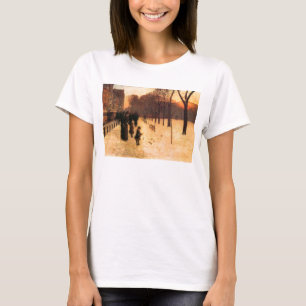 Childe Hassam - Boston in everyday twilight T-Shirt