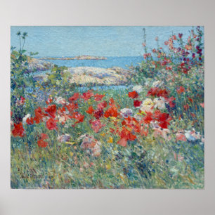 Childe Hassam Celia Thaxter Garden Isles of Shoals Poster