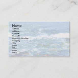 Childe Hassam - Duck Island From Appledore Business Card