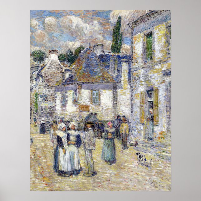 Childe Hassam Pont-Aven Poster (Front)
