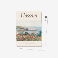 Childe Hassam Poppies Art Exhibition Poster Print