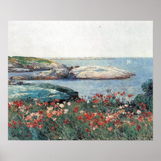 Childe Hassam - Poppies, Isles of Shoals Poster (Front)
