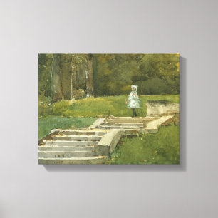 Childe Hassam - Saint-Cloud Canvas Print