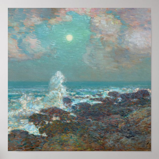 Childe Hassam - Seascape-Isle Of Shoals Poster (Front)