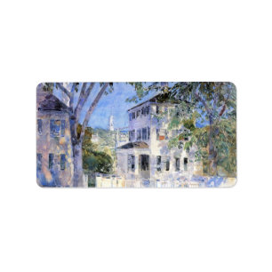 Childe Hassam - Street in Portsmouth Label