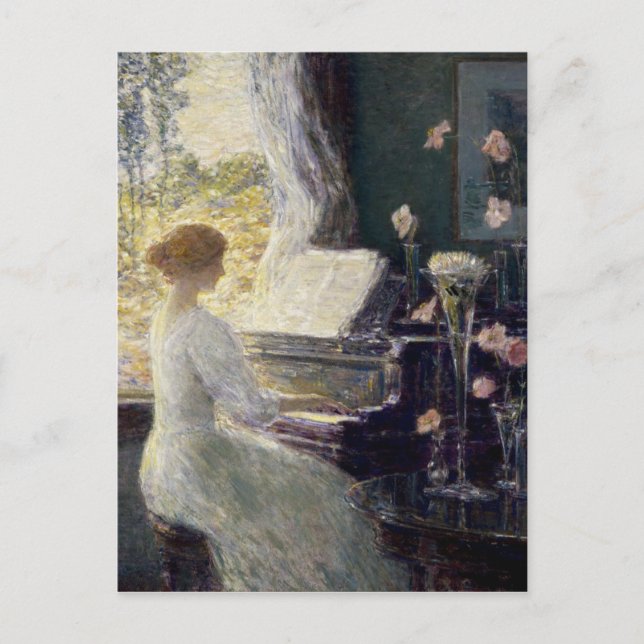 Childe Hassam - The Sonata Postcard (Front)