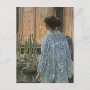 Childe Hassam - The table garden Postcard