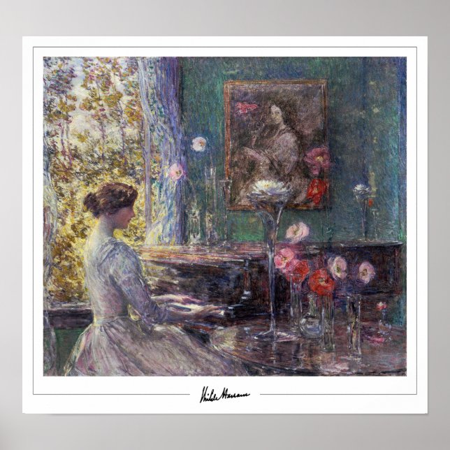 Childe Hassam Zedign Art Poster #13-2 (Front)
