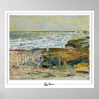 Childe Hassam Zedign Art Poster #182