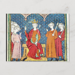 Childeric II , Merovingian King of Austrasia Postcard