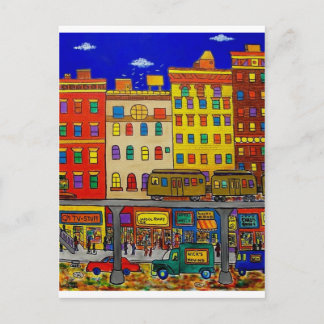 Childhood Bronx 6 by Piliero Postcard