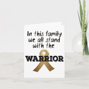 Childhood Cancer Awareness 3  Card