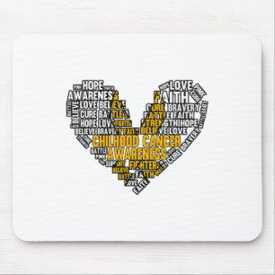 Childhood Cancer Awareness 5 Mouse Pad