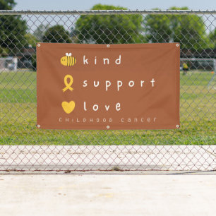 childhood cancer awareness Banner Outdoor Sign