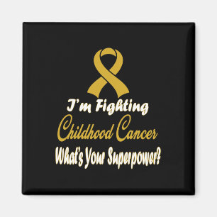 Childhood Cancer Awareness   Childhood Cancer Awar Magnet