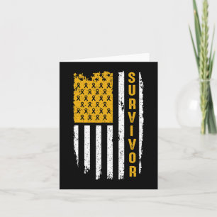 Childhood Cancer Awareness Gold For My Brother T 1 Card