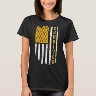 Childhood Cancer Awareness Gold For My Brother T 1 T-Shirt