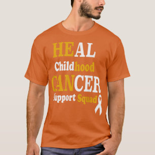 Childhood Cancer Awareness Hope Support Strong War T-Shirt