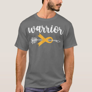Childhood Cancer Awareness Hope Support Strong War T-Shirt