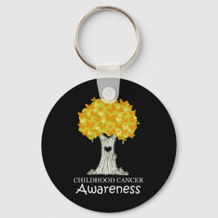 Childhood Cancer Awareness Month Cure Childhood Ca Key Ring