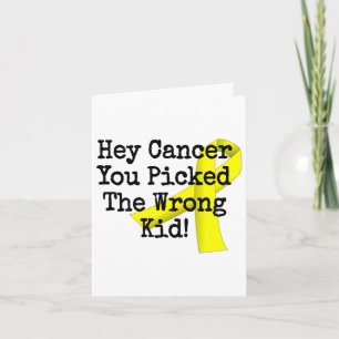 Childhood Cancer Awareness Month For September1  Card