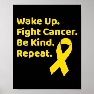Childhood Cancer Awareness Month For September  Poster