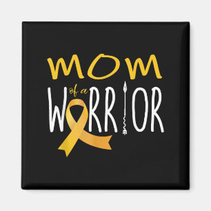 Childhood Cancer Awareness mum of a Warrior Magnet