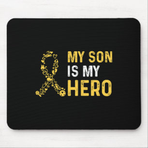 Childhood Cancer Awareness Quote for a Mum of a wa Mouse Pad
