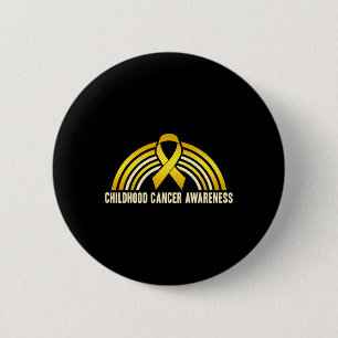 Childhood Cancer Awareness Rainbow 6 Cm Round Badge