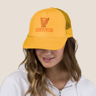 Childhood Cancer Awareness Ribbon Survivor Caps