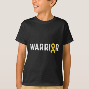 Childhood Cancer Awareness Ribbon Warrior T-Shirt