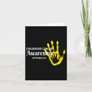 Childhood Cancer Awareness September  Card
