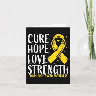 Childhood Cancer Awareness Shirt 2024 Childhood Ca Card
