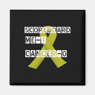 Childhood Cancer Awareness Warriors -Scoreboard Magnet