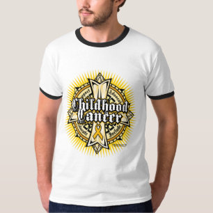 Childhood Cancer Celtic Cross T-Shirt
