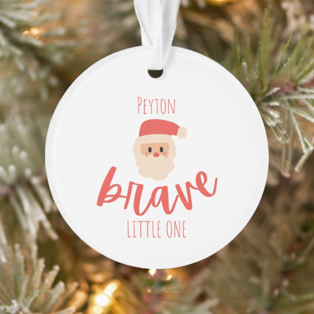 childhood cancer Christmas Custom Ornament (Tree)