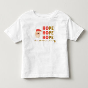 childhood cancer Christmas santa Toddler T-Shirt