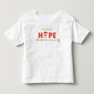 childhood cancer Custom Christmas Toddler T-Shirt