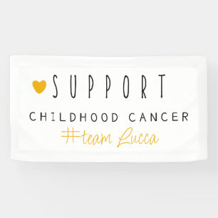 childhood cancer. Custom #team name.Banner support Banner